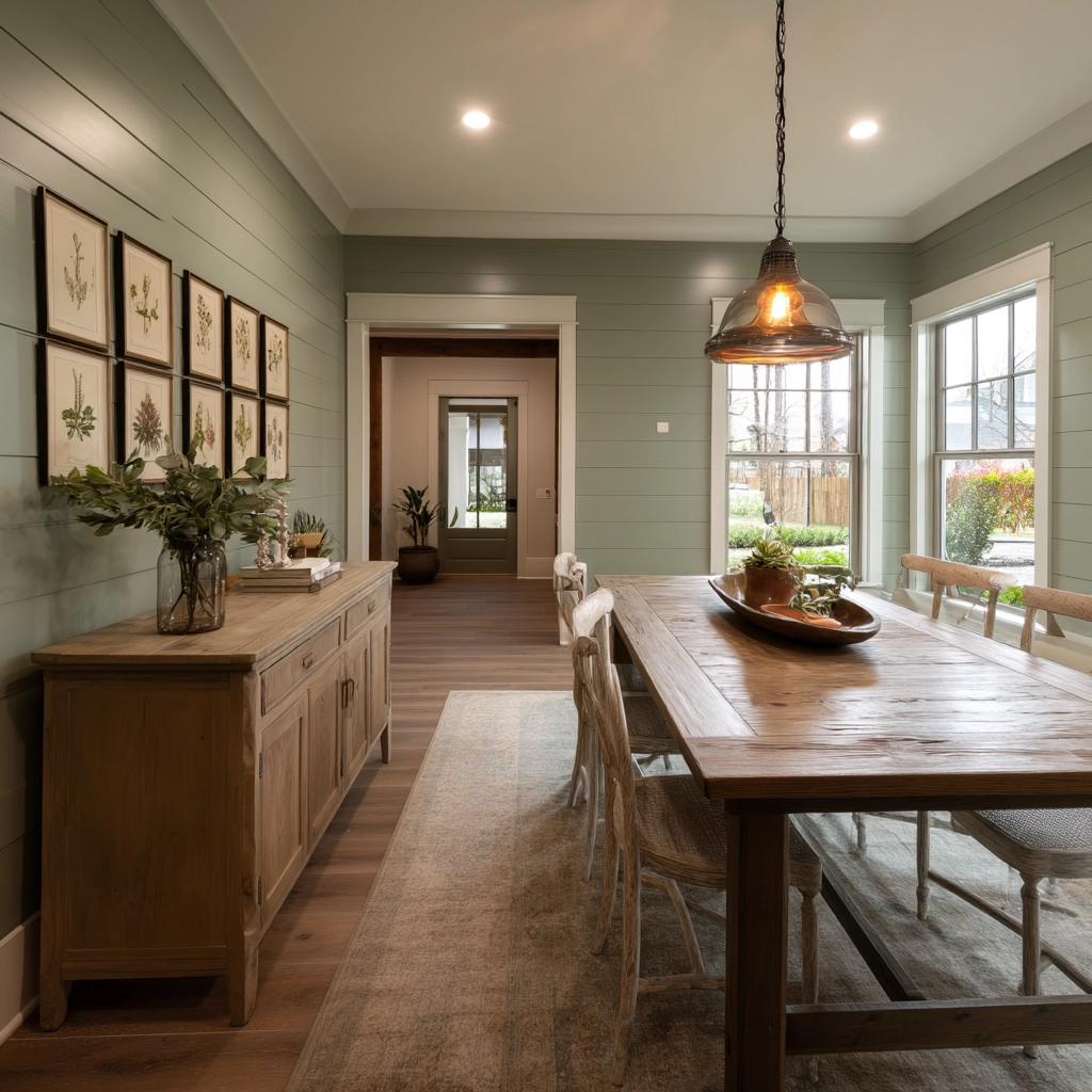 Green Dining Room Ideas 28