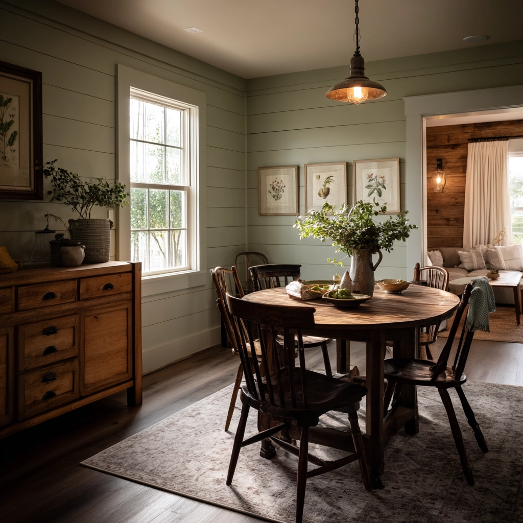 Green Dining Room Ideas 42