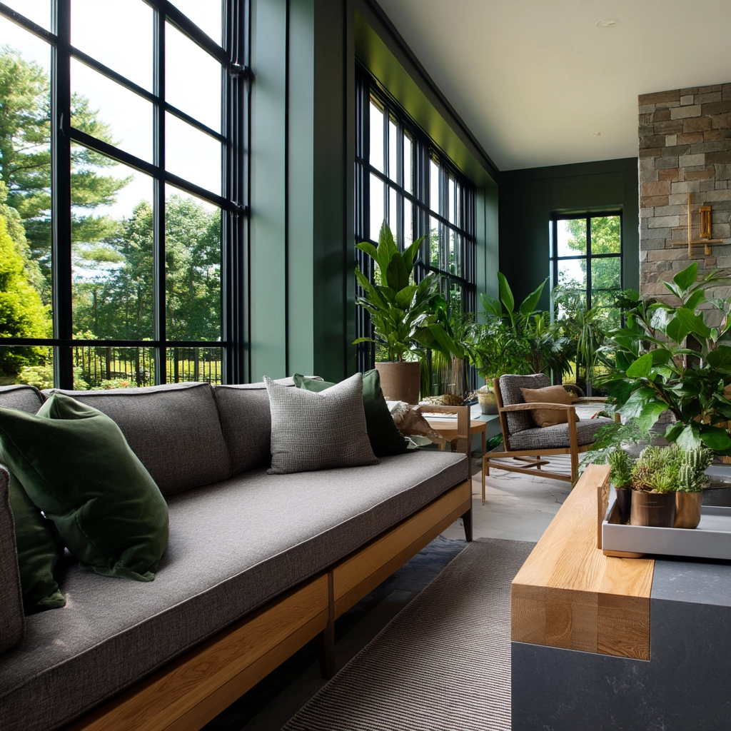 Green Sunroom 74