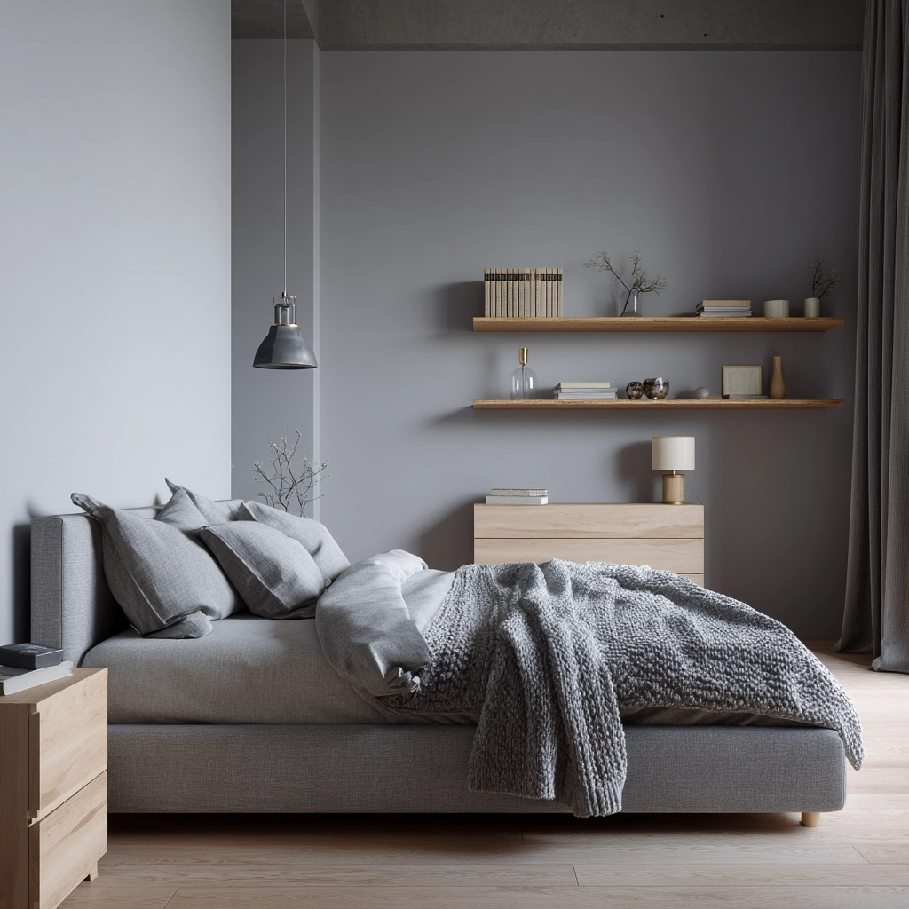 Grey Bedroom Ideas 13