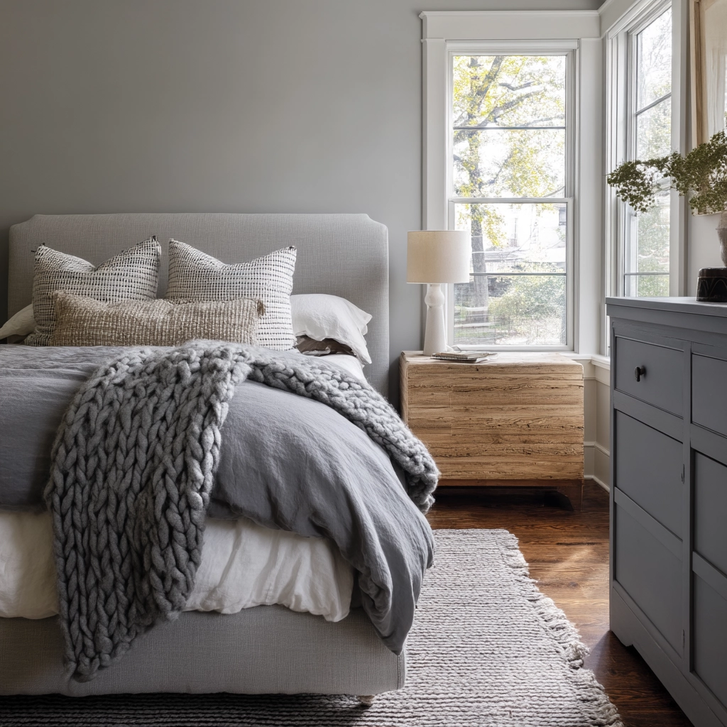 Grey Bedroom Ideas 18