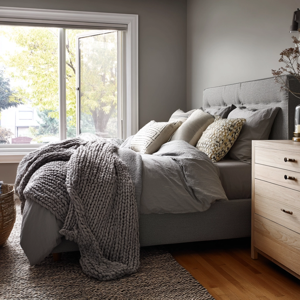 Grey Bedroom Ideas 19
