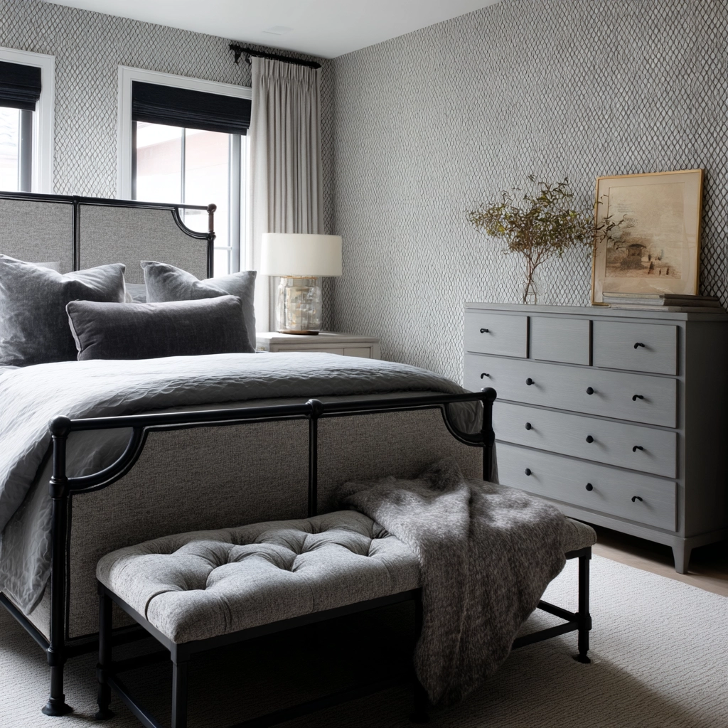 Grey Bedroom Ideas 22
