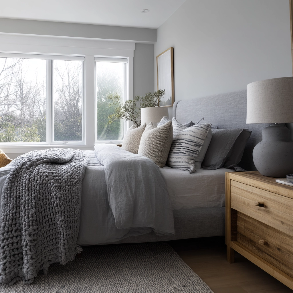 Grey Bedroom Ideas 26