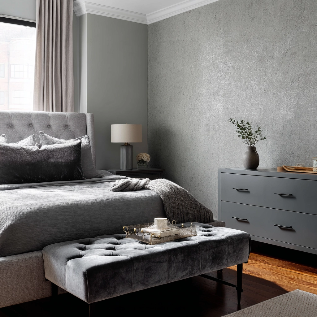 Grey Bedroom Ideas 30