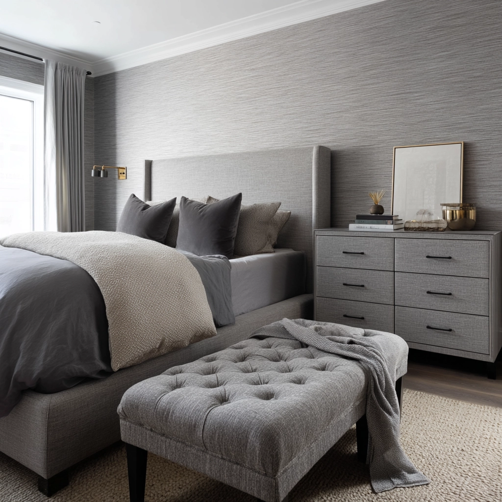 Grey Bedroom Ideas 32