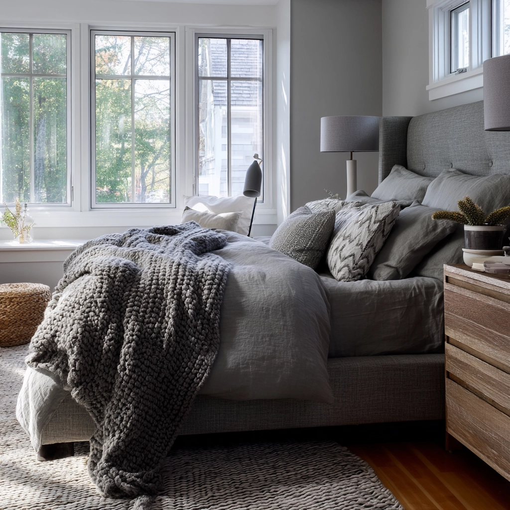 Grey Bedroom Ideas 33