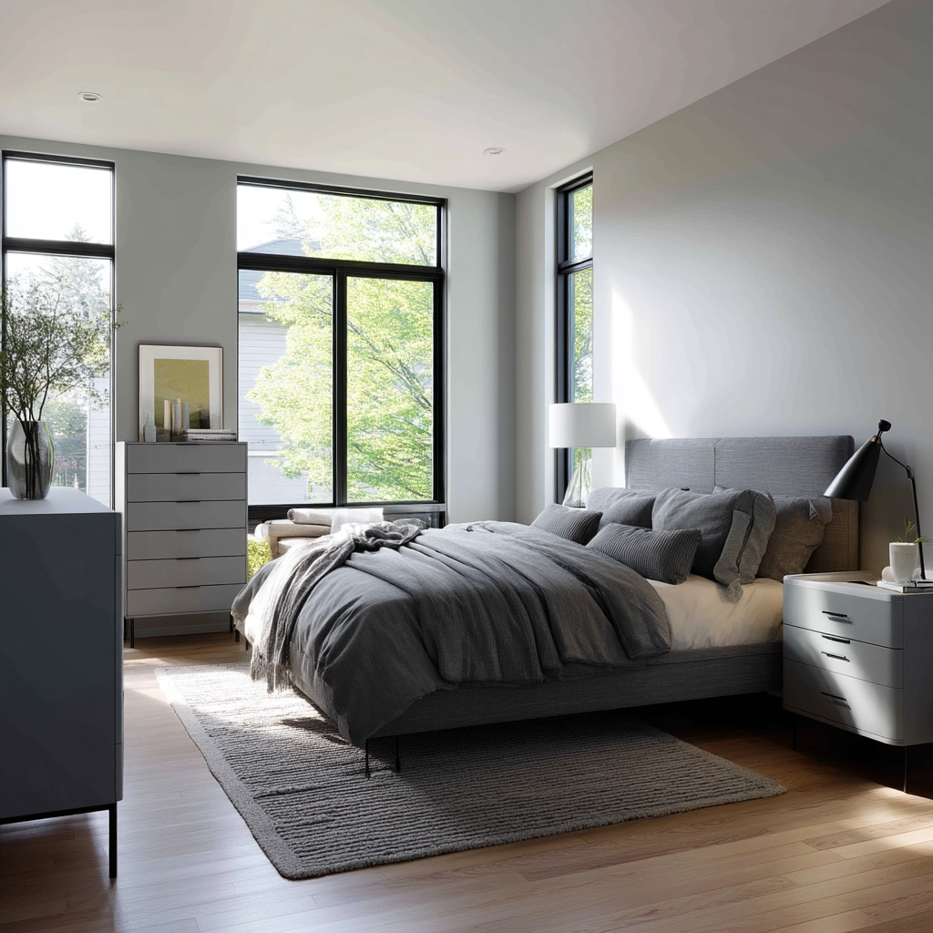 Grey Bedroom Ideas 38