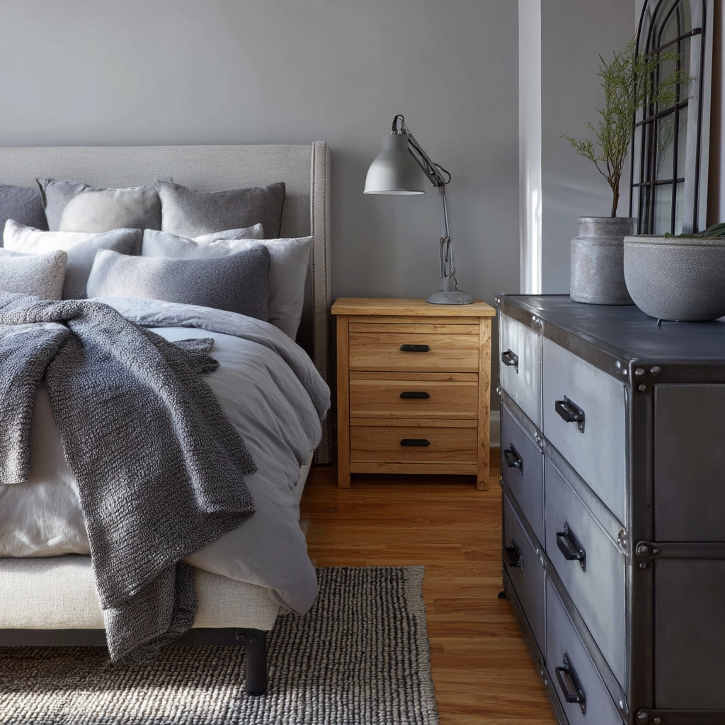 Grey Bedroom Ideas 43