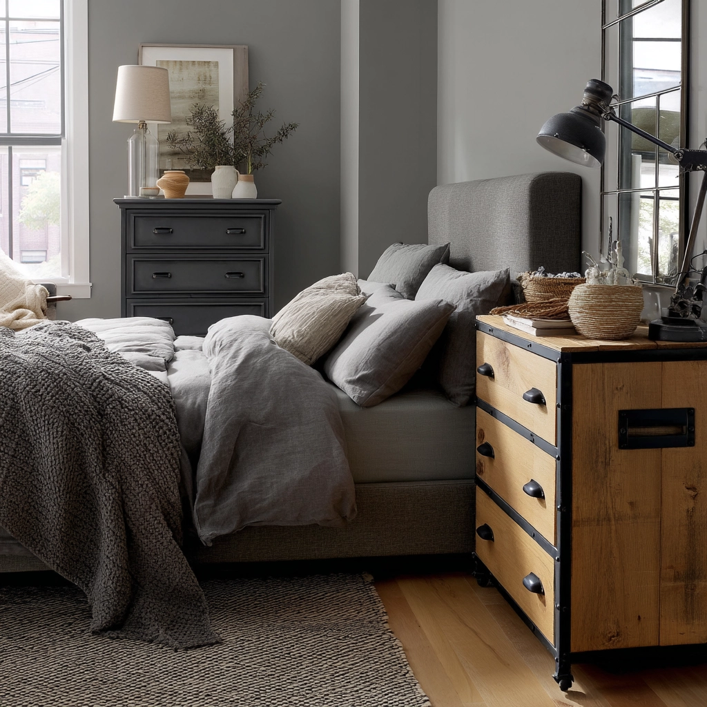 Grey Bedroom Ideas 44