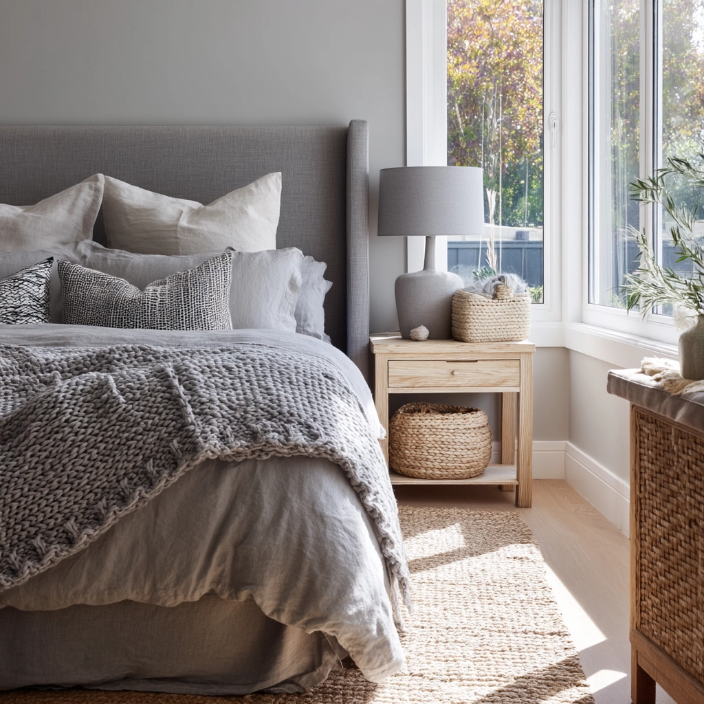 Grey Bedroom Ideas 47