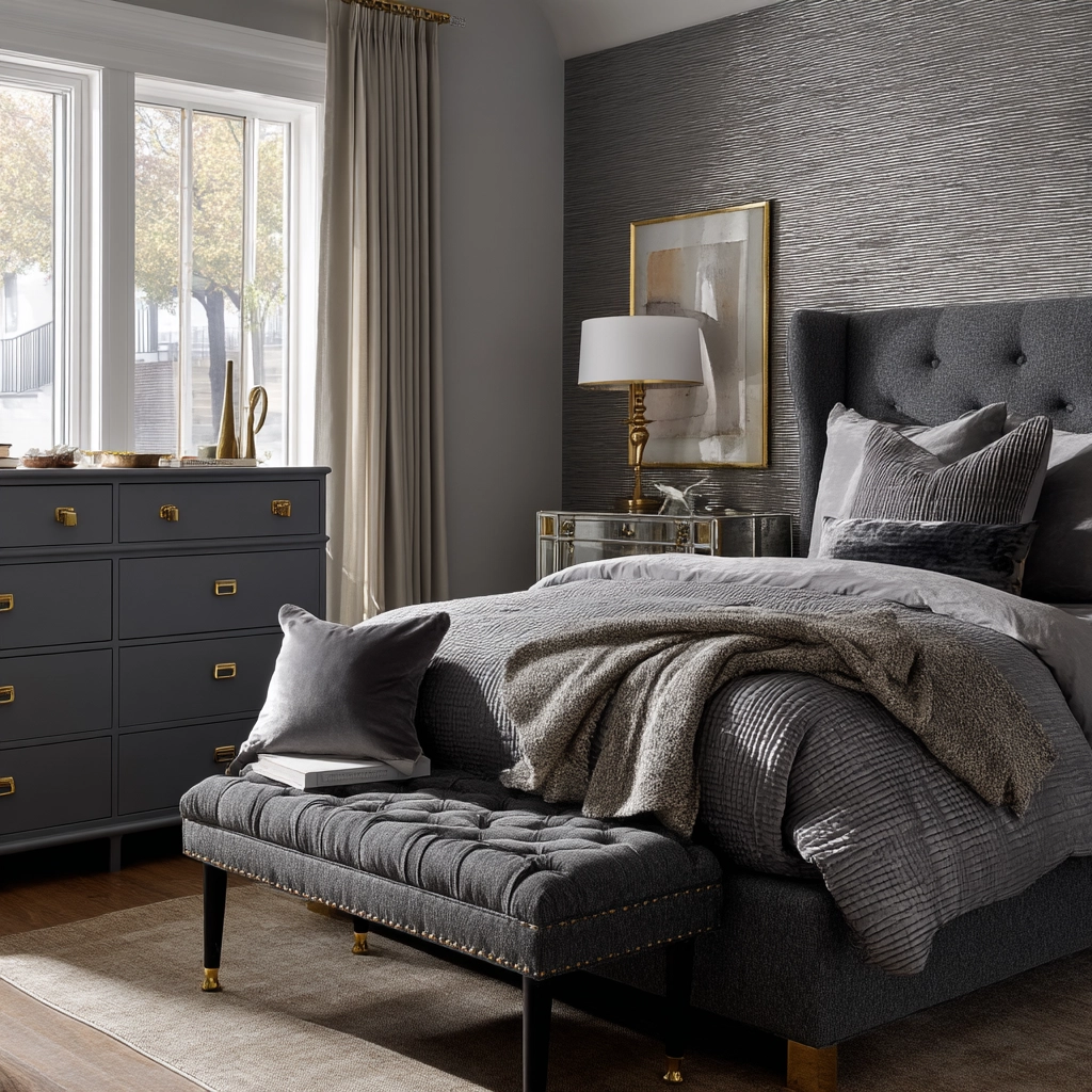 Grey Bedroom Ideas 51
