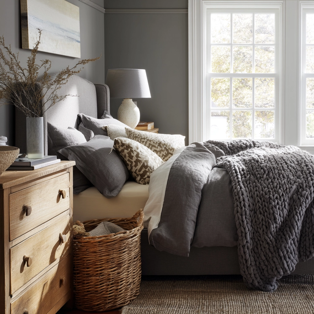 Grey Bedroom Ideas 53