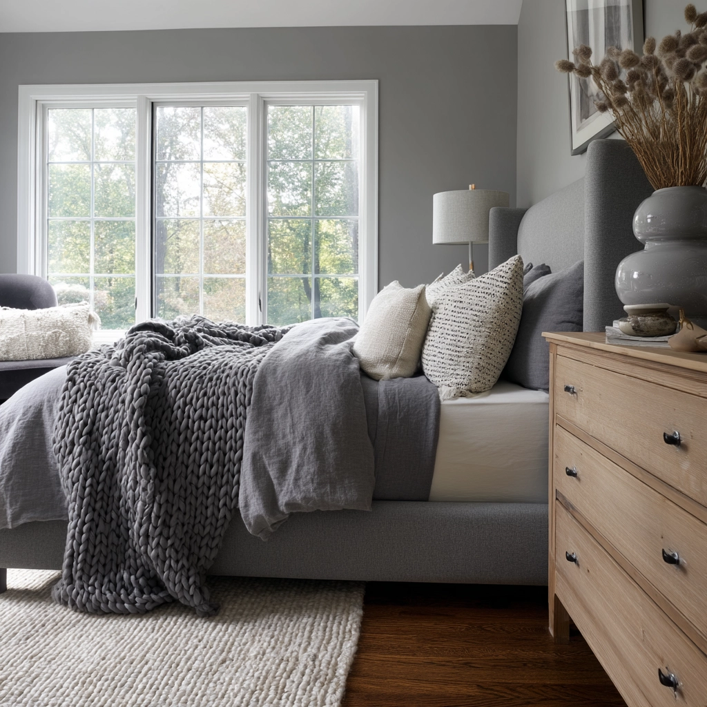 Grey Bedroom Ideas 56