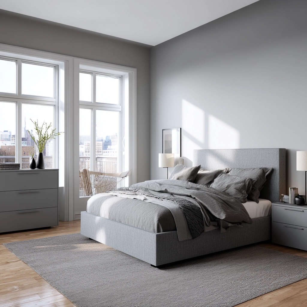 Grey Bedroom Ideas 57