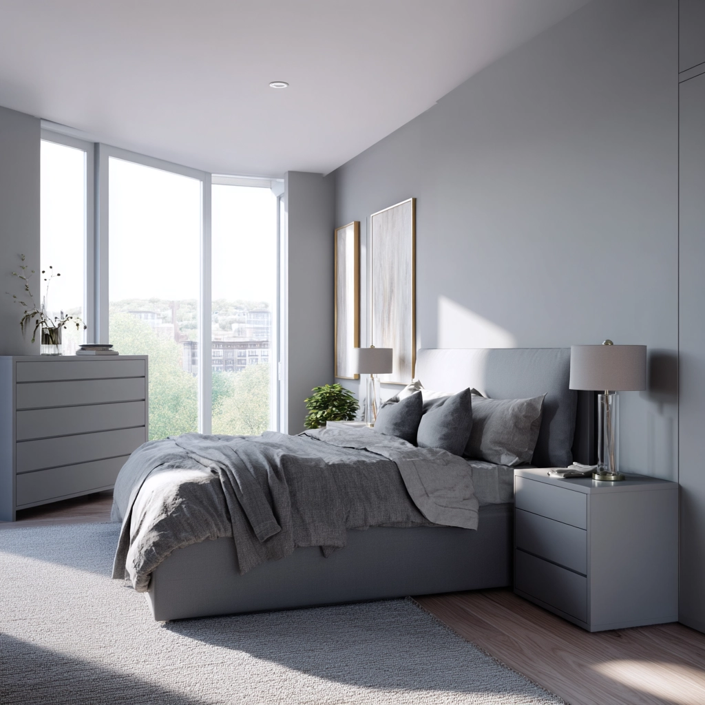 Grey Bedroom Ideas 59