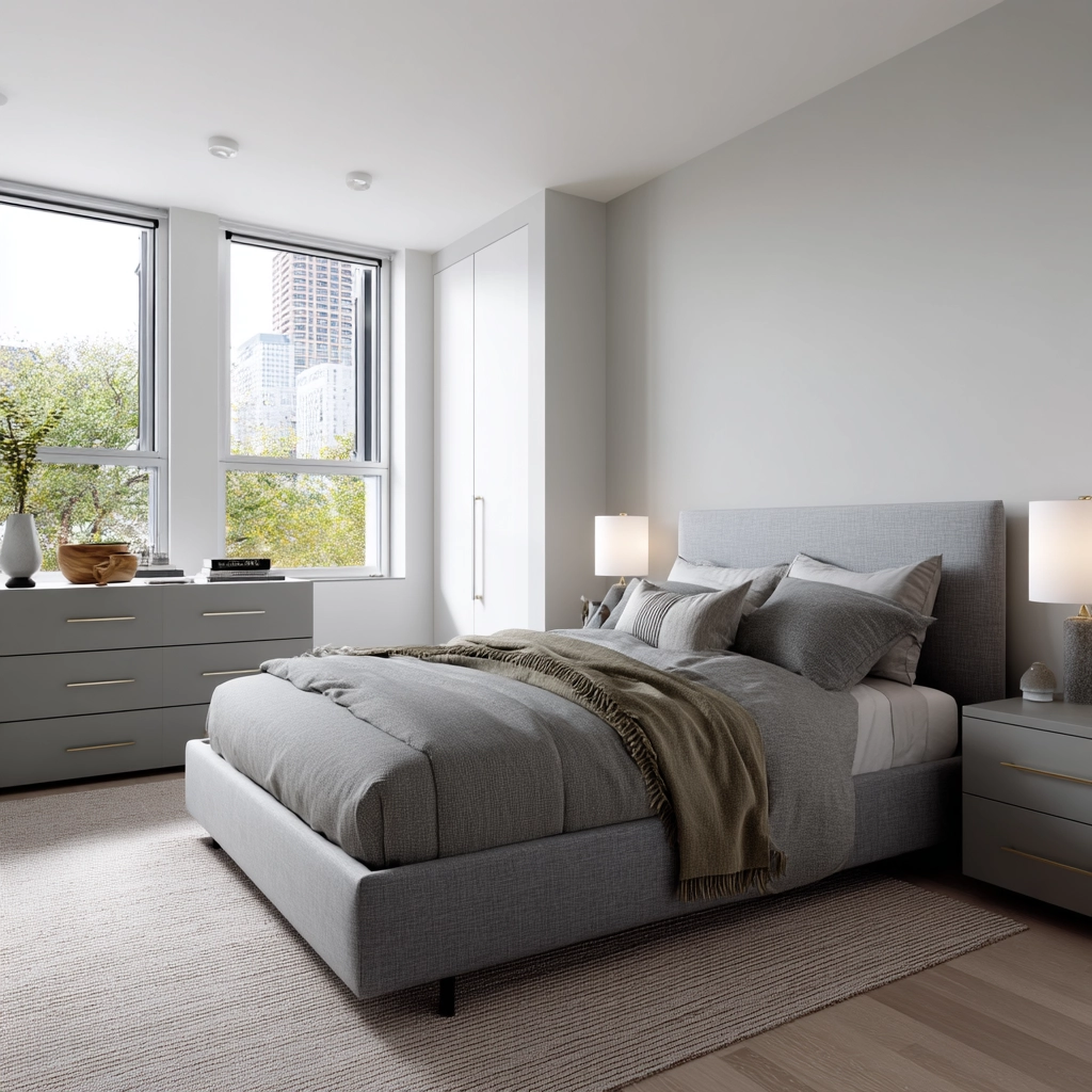 Grey Bedroom Ideas 60