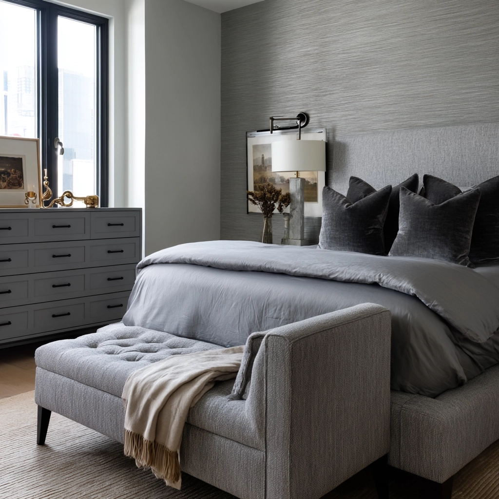 Grey Bedroom Ideas 69