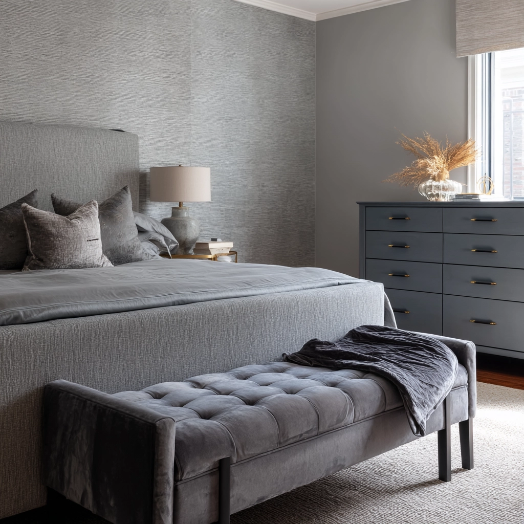 Grey Bedroom Ideas 70