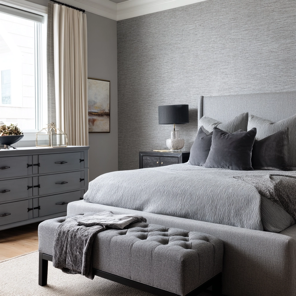 Grey Bedroom Ideas 71
