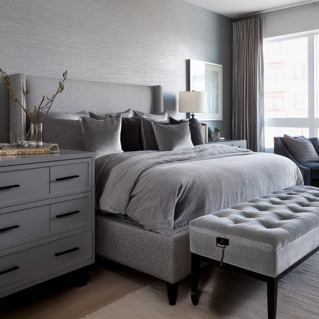 Grey Bedroom Ideas 72