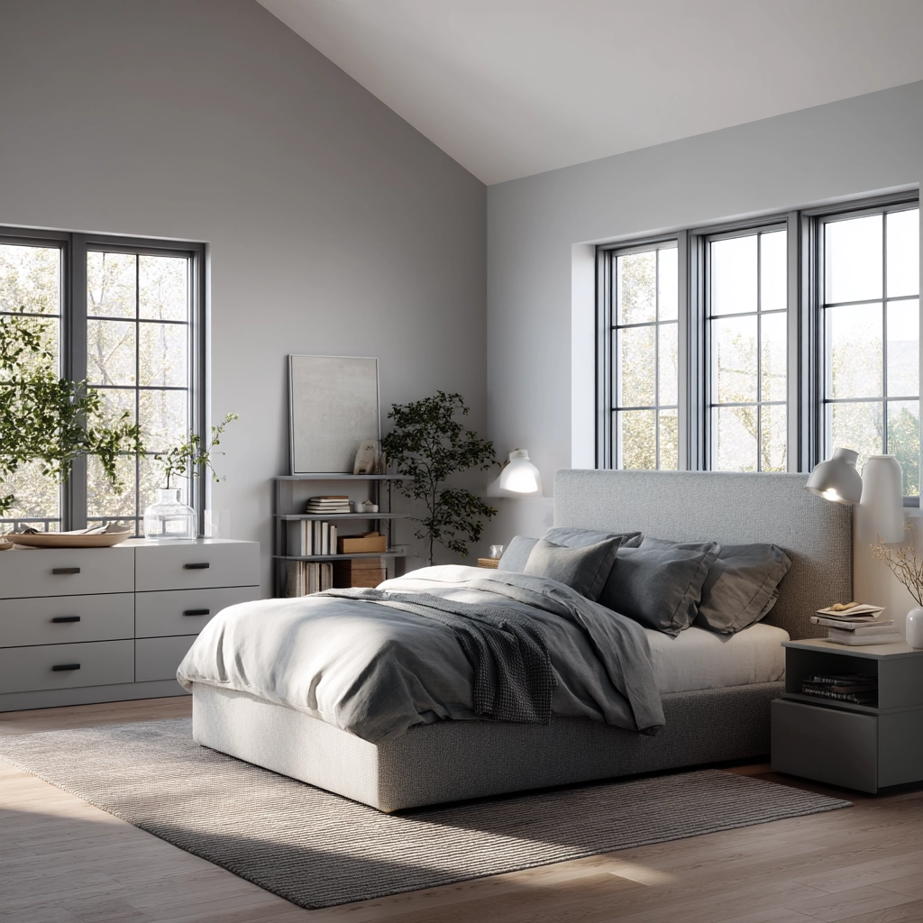 Grey Bedroom Ideas 78
