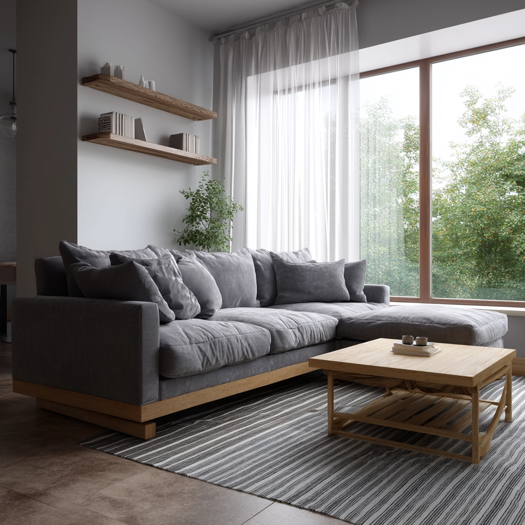 Grey Couch Living Room Ideas 23
