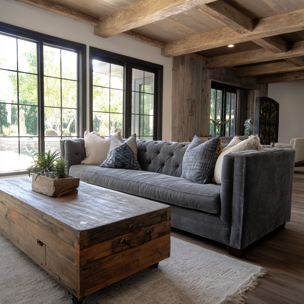 Grey Couch Living Room Ideas 26