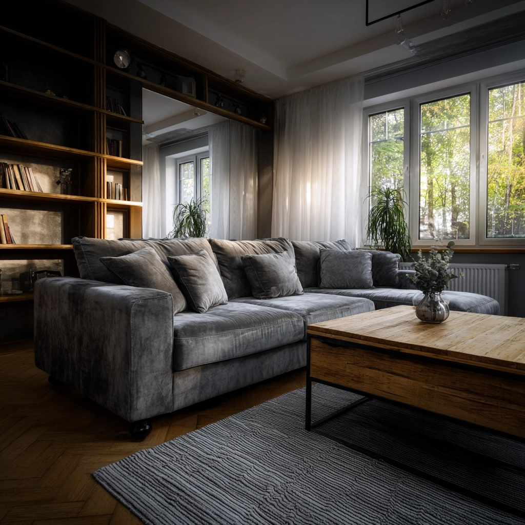 Grey Couch Living Room Ideas 32