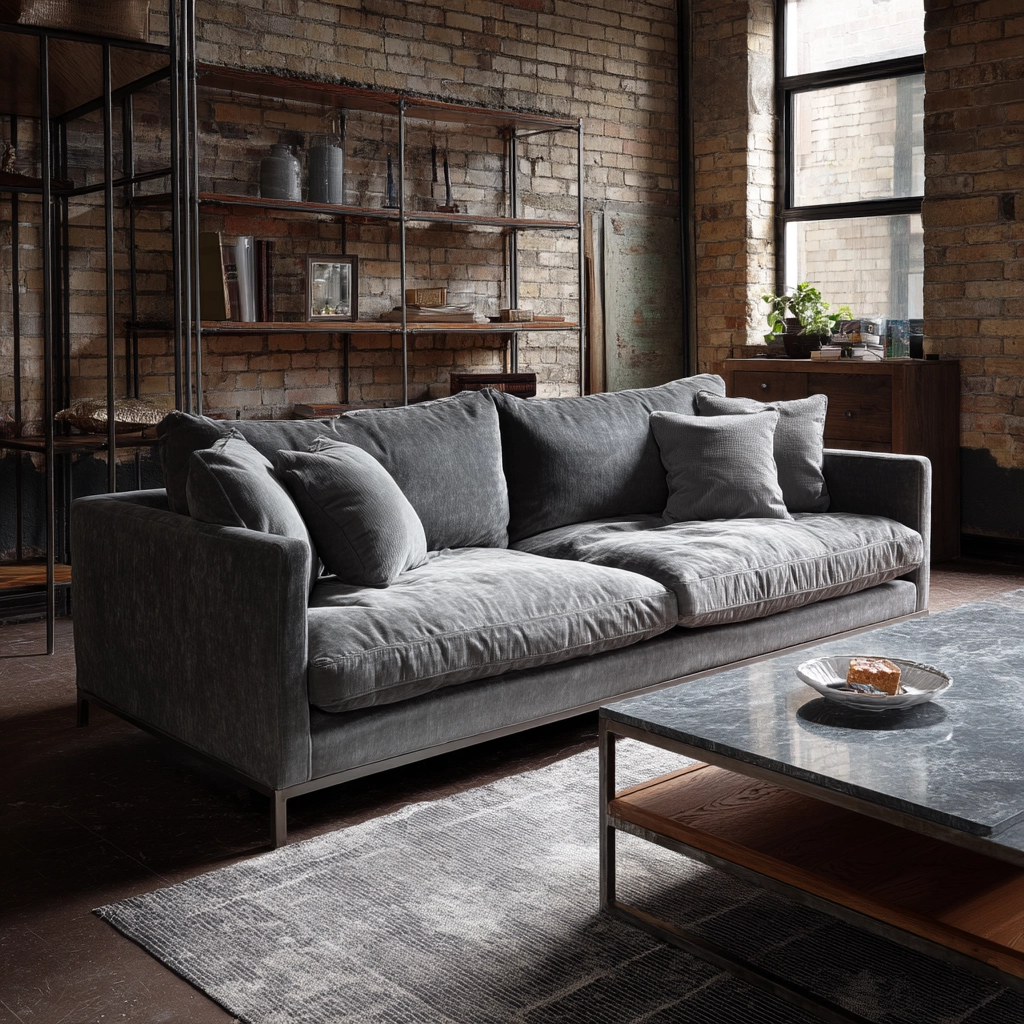 Grey Couch Living Room Ideas 33
