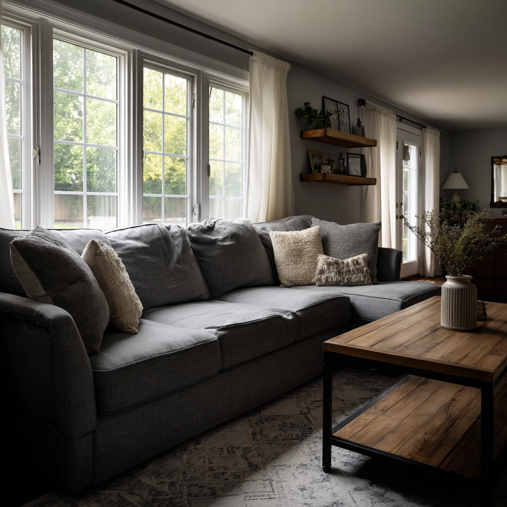 Grey Couch Living Room Ideas 40