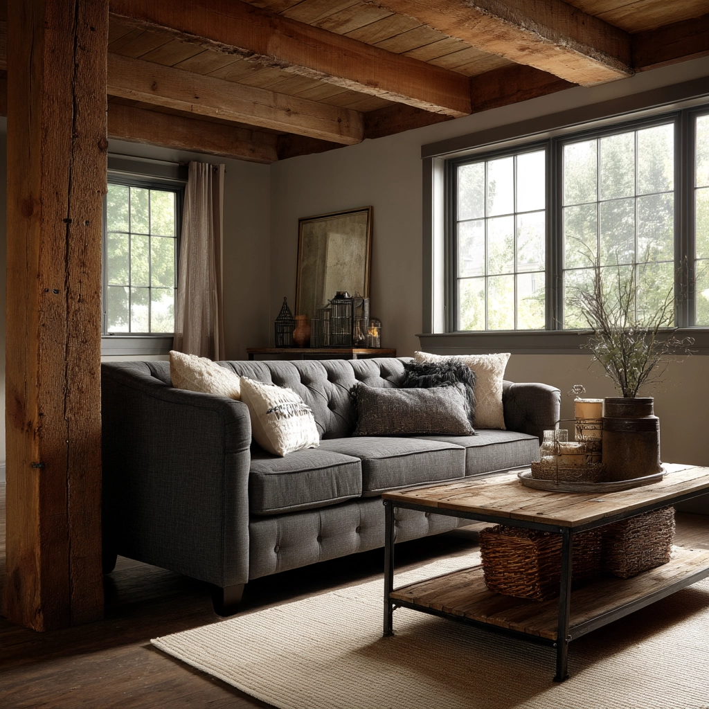 Grey Couch Living Room Ideas 46