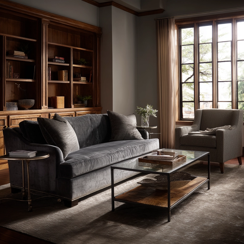 Grey Couch Living Room Ideas 49