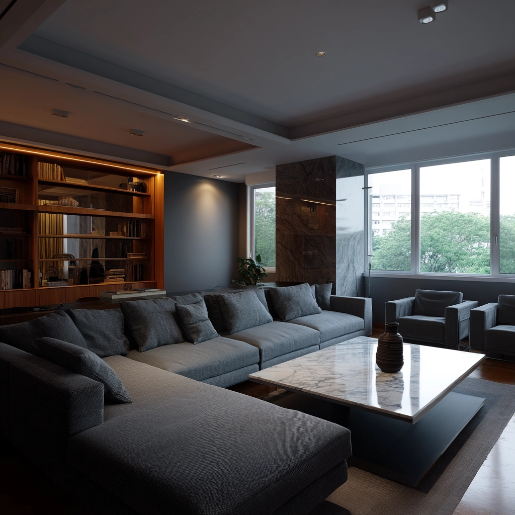 Grey Couch Living Room Ideas 56
