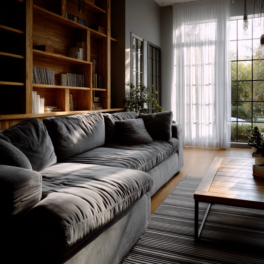 Grey Couch Living Room Ideas 63
