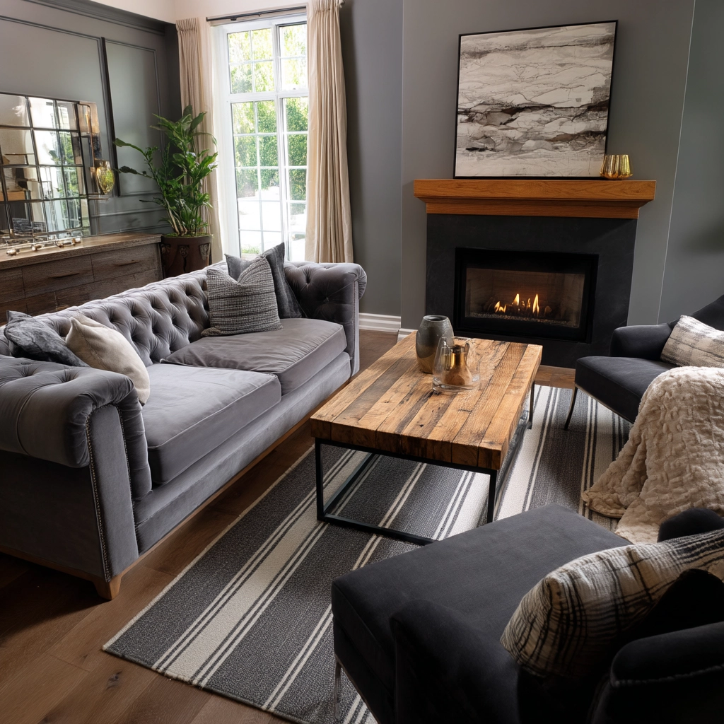 Grey Living Room Ideas 10