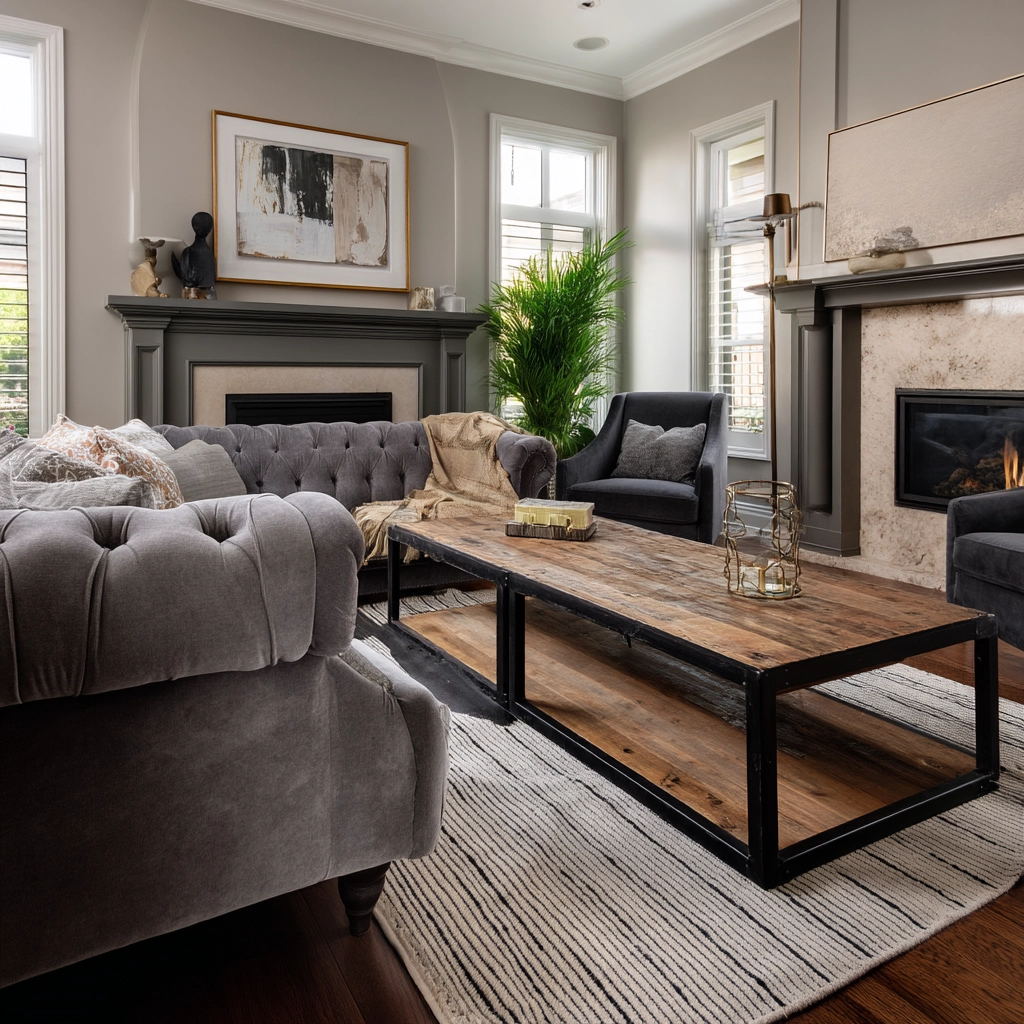 Grey Living Room Ideas 11