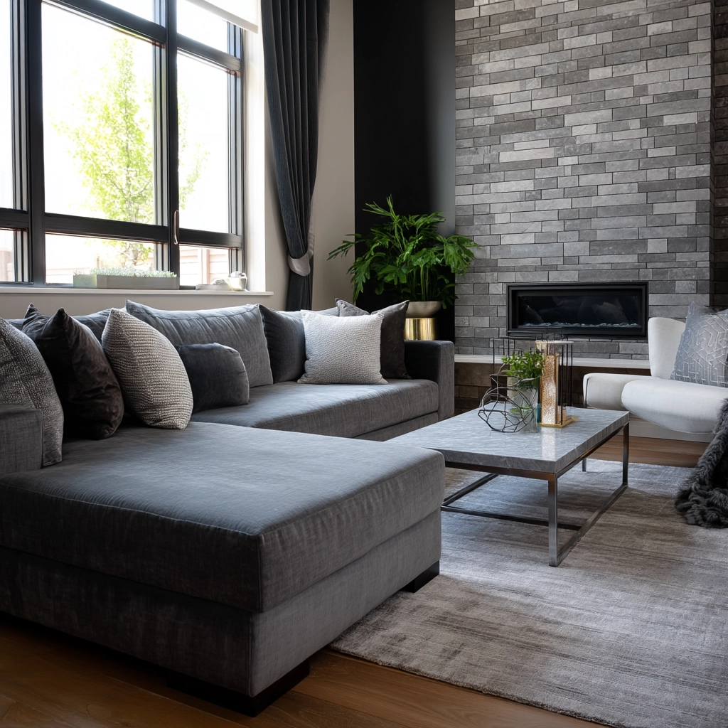 Grey Living Room Ideas 13