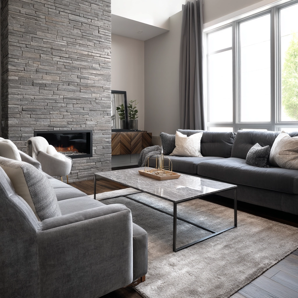Grey Living Room Ideas 15
