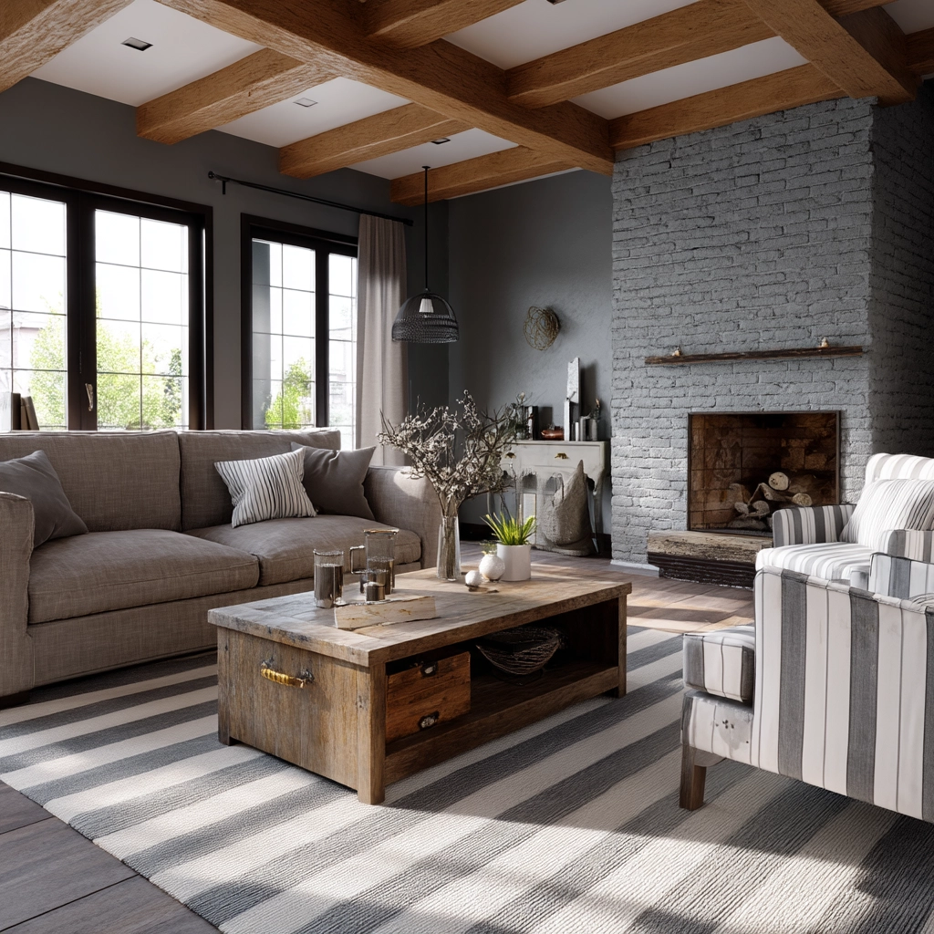 Grey Living Room Ideas 19