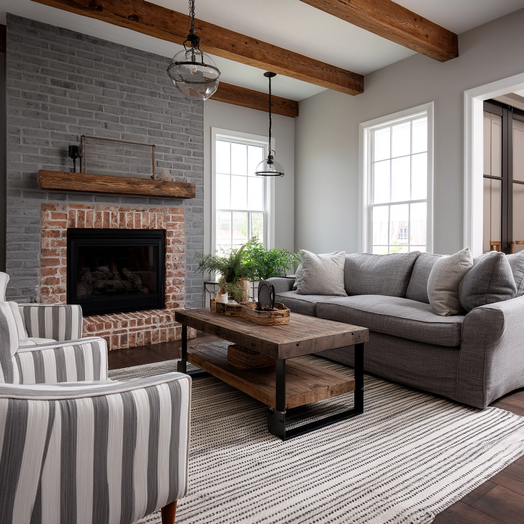 Grey Living Room Ideas 21