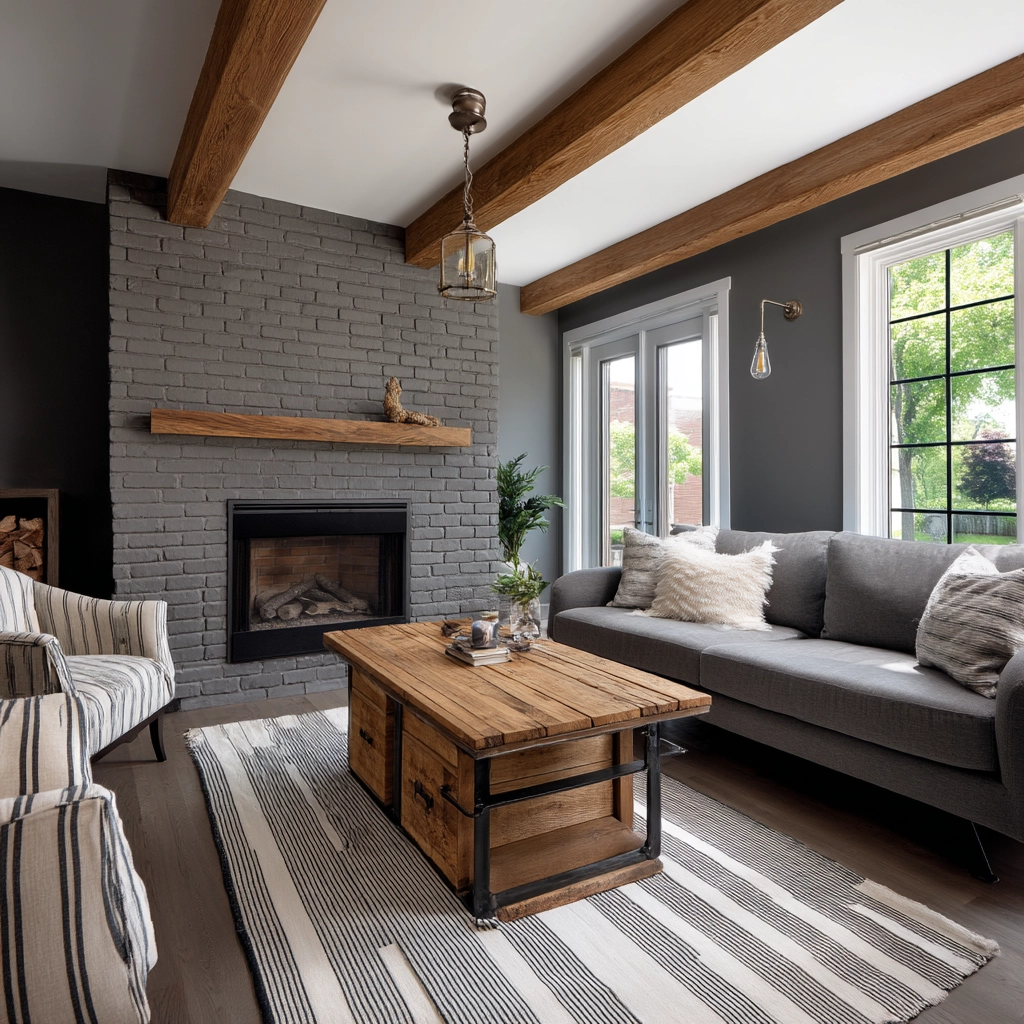 Grey Living Room Ideas 22