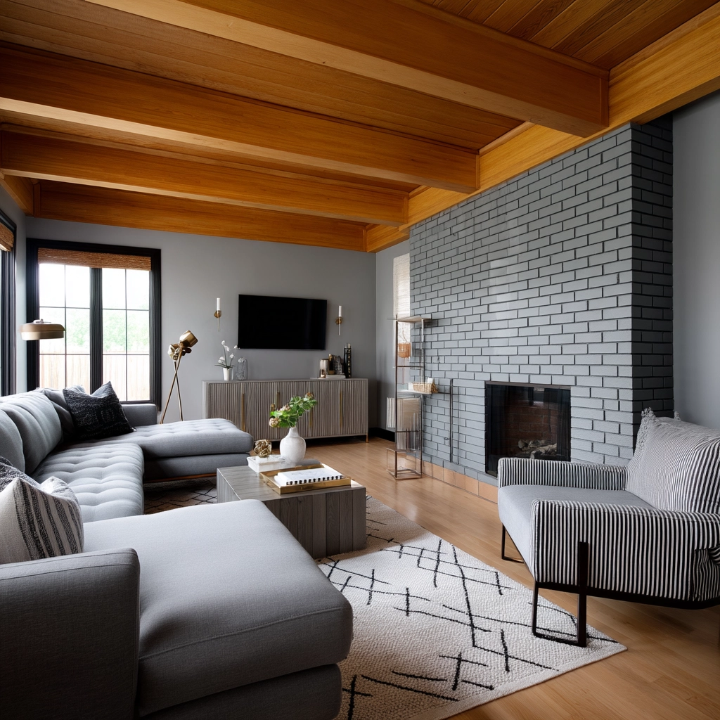 Grey Living Room Ideas 26