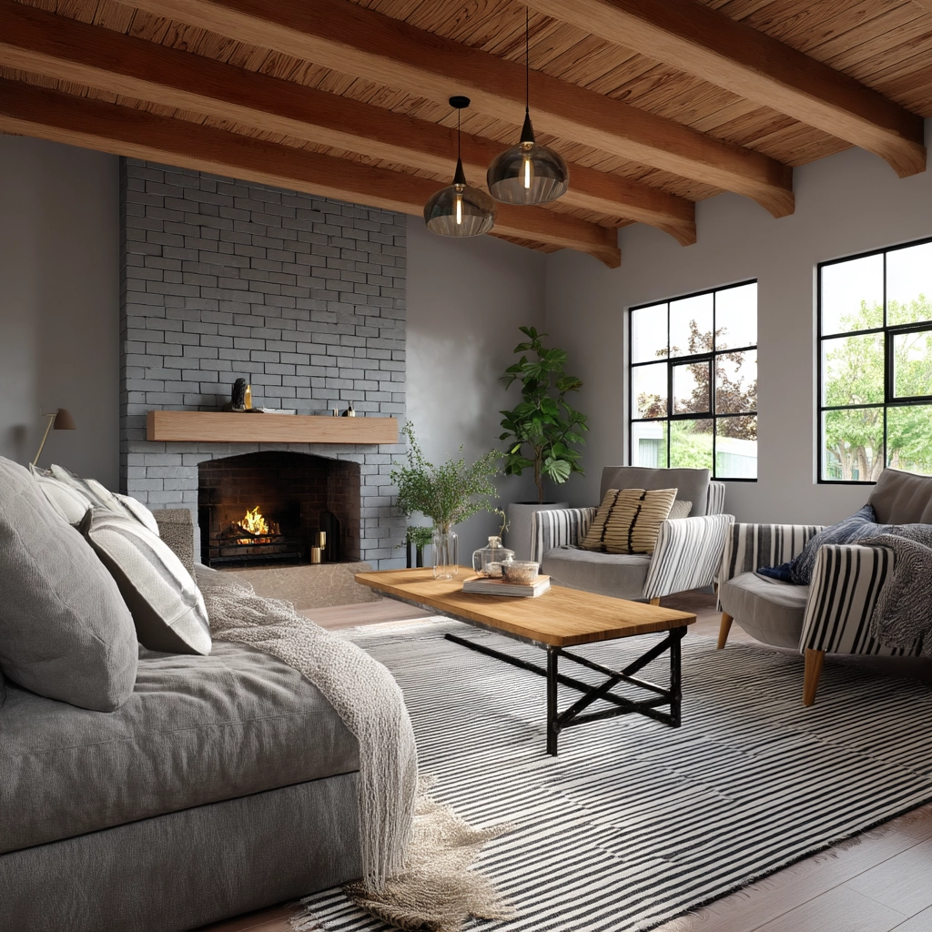 Grey Living Room Ideas 29