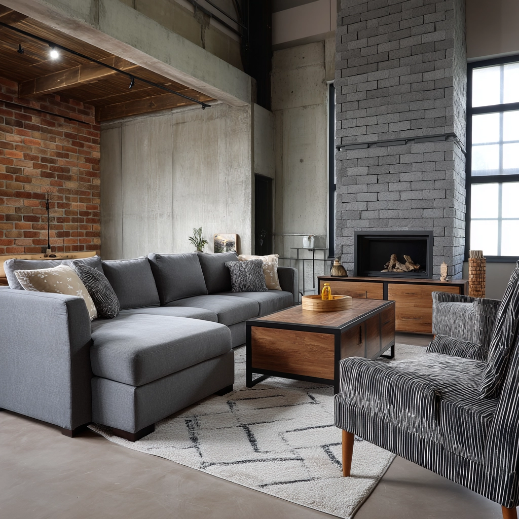 Grey Living Room Ideas 33