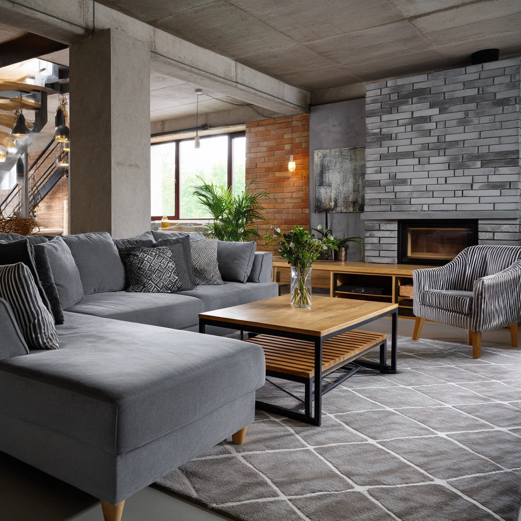 Grey Living Room Ideas 34