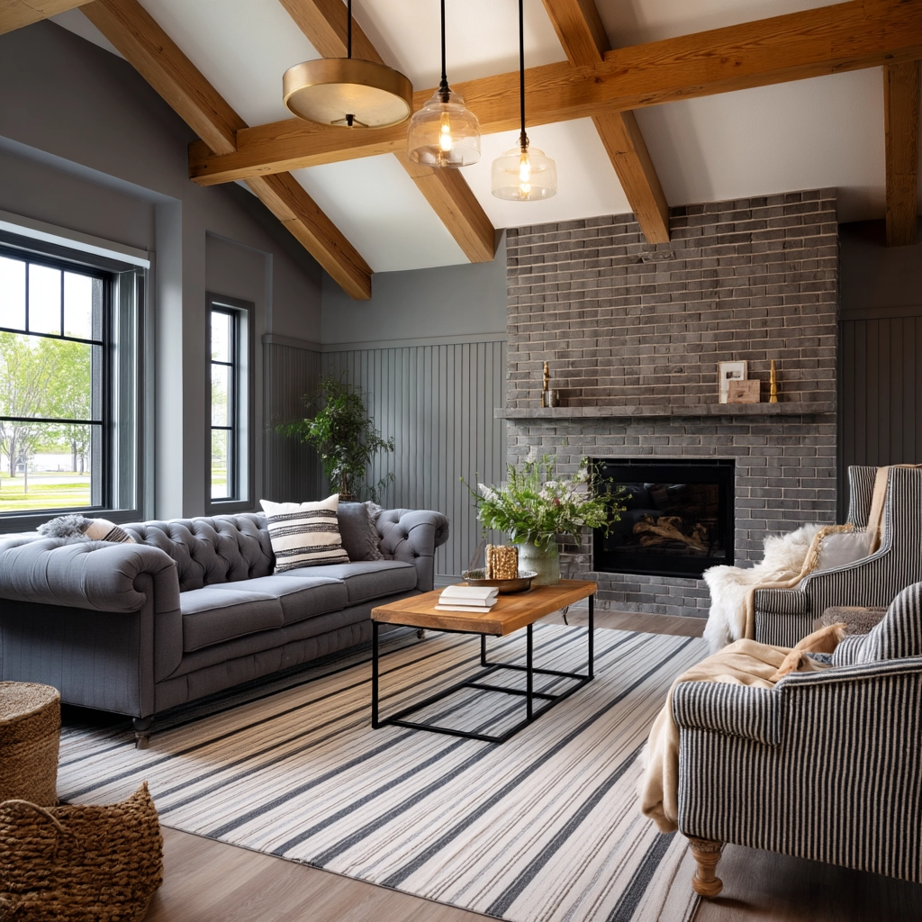 Grey Living Room Ideas 37