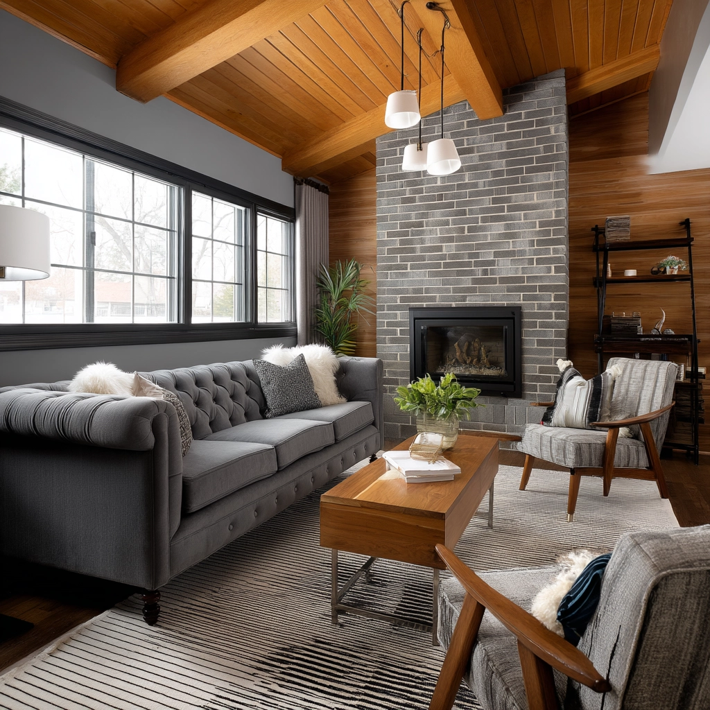 Grey Living Room Ideas 38