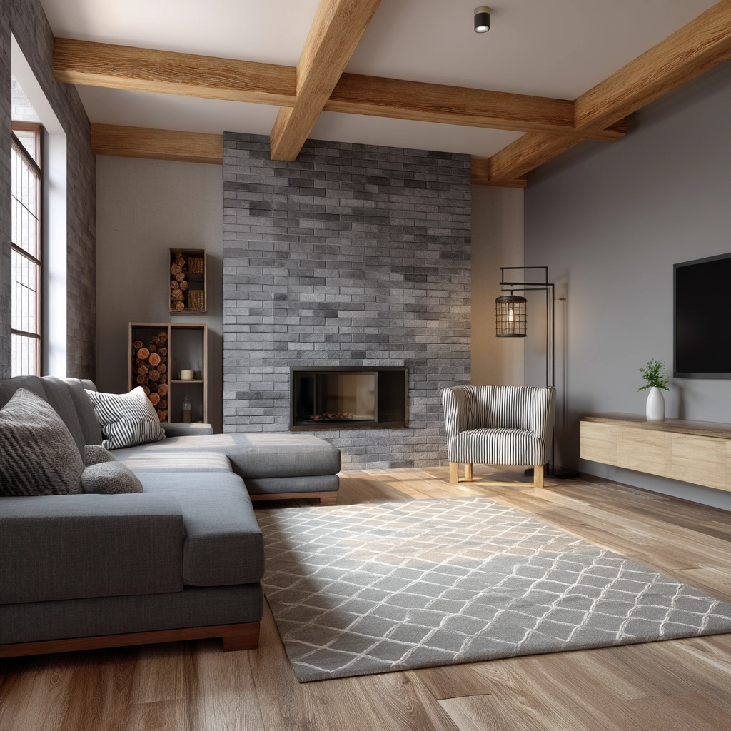 Grey Living Room Ideas 47