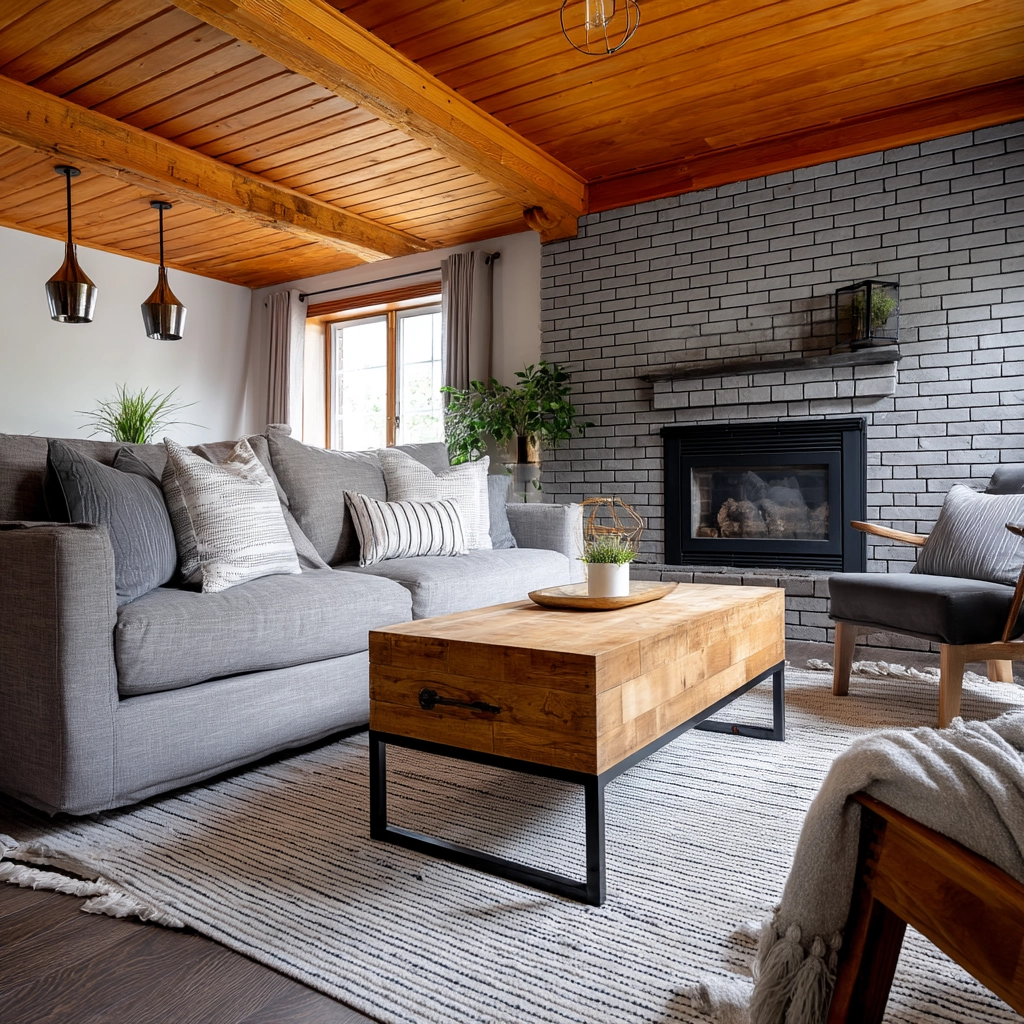 Grey Living Room Ideas 49